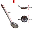 Kitchen Ladle Soup Spoon Long Handle Spoon Sendut Gulai Kawah Senduk ...
