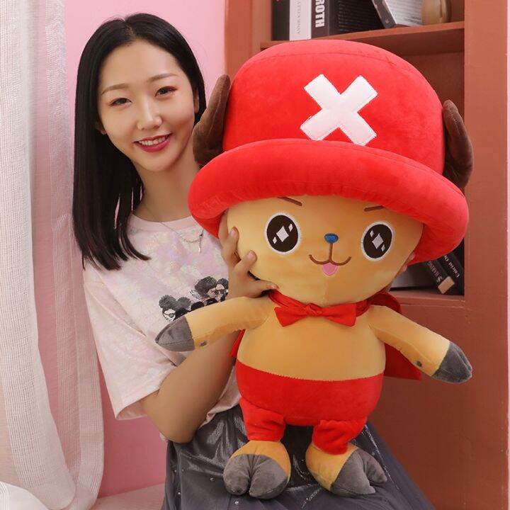 Chopper Plush Toy One Piece Doll Anime Pillow Children's Birthday Gift