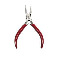 คีมปากแบน แบรนด์ Oscar  คีมปากแบนไม่มีฟัน คีมปากเรียบ  FLat nose Stainless steel pliers size:5