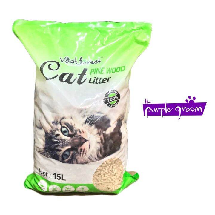 Vast Forest Cat Wood Litter 15L Lazada PH