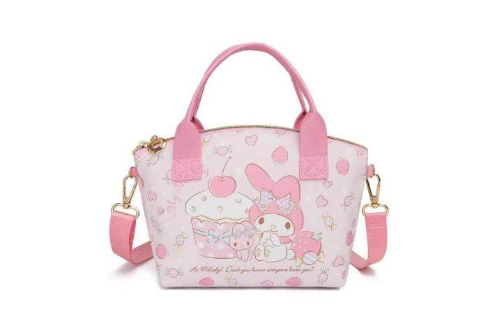 anime-sanrio-cute-cartoon-crossbody-bag-for-children-kouromi-kt-cat-melody-laurel-dog-leather-coin-purse-one-shoulder-handbag