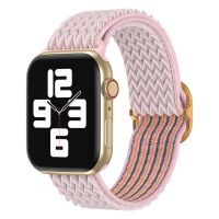 vfbgdhngh Suitable for Apple Watch Watchband Nylon Woven Adjustable Applicable To Watch1234567 Strap Replaceable Accessory New Wristband