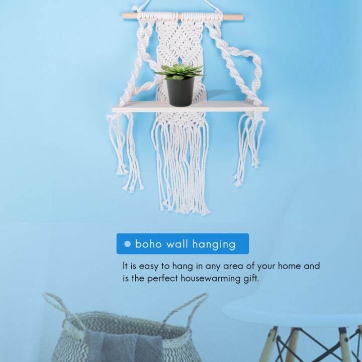 boho-macrame-wall-hanging-shelf-handmade-woven-tassel-tapestry-rack-wood-floating-storage-hanger-for-home-wall-decor