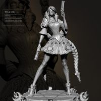 55mm 80mm Resin model kits figure beauty colorless and self-assemble TD-4106