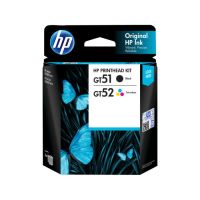 HP GT51/GT52 BLACK/COLOR COMBO (หมึกพิมพ์ HP GT51+GT52 ครบสี่)