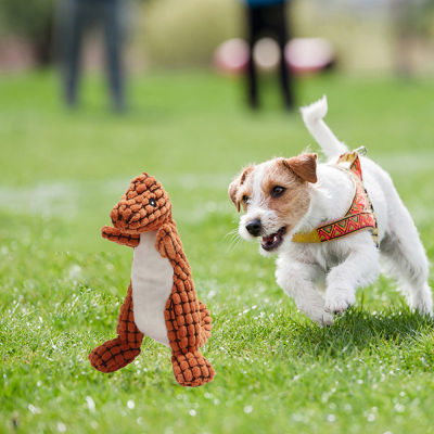 ของเล่นเคี้ยวสุนัขแบบโต้ตอบนุ่มและน้ำหนักเบาของเล่นเคี้ยวสบายและเหมาะสำหรับการกอด