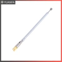 【Flash Sale】 1PC 37cm 5ส่วน telescopic stainless STEEL AM วิทยุ FM Universal ANTENNA