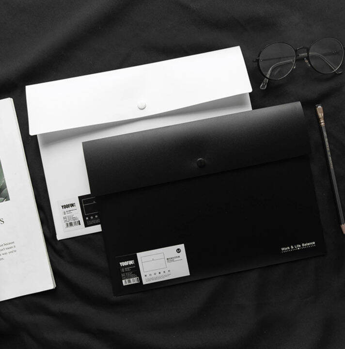 Schoolhaul minimalist file holder envelope/PP waterproof file envelope
