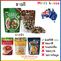 ?ส่งKerryทุกวัน? DJ&amp;A Shiitake Mushroom Crisps Veggie Crips เห็ดชิตาเกะกรอบปรุงรส ผักรวมกรอบปรุงรส สตรอเบอร์รี่ฟรีสดราย แอปเปิ้ลเคลือบน้ำผึ้งมานูก้า