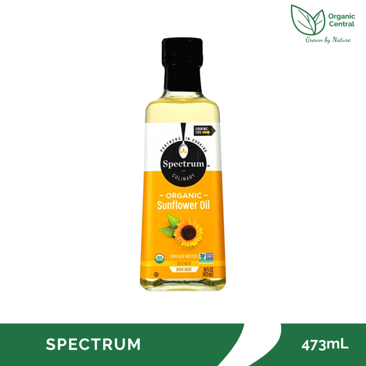 Spectrum Organic Sunflower Oil 473mL Lazada PH