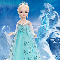 New 60cm BJD Doll 18 Joints Movable Princess Dress Doll Set 4D Eyes Fashion 13 Girl Dress Up Toy Gift Gift Accessory Package