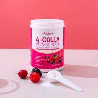 A-COLLA VITA-C PLUS คอลลาเจน 125,000 มก. จากญี่ปุ่น ผสมวิตามินซี บำรุงผิวใส ออร่า ลดฝ้า รอยดำ