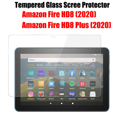 สำหรับ Amazon Fire HD8 HD 8 (2020) กระจกกันรอยหน้าจอสำหรับ Amazon Fire HD8 Plus HD 8 Plus 2020