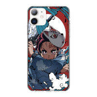 Transparent PhoneCase for Apple iPhone 11 Pro XS Max XR X 8 7 6s 6 Plus C42 Demon slayer tanjiro Cover