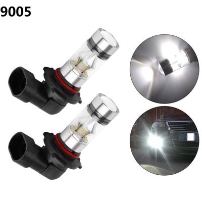 2X 6000K Super White H10 9045 9145 9140 100W 1200LM LED Fog Light Bulb Projector Driving DRL