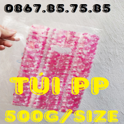 500G Túi Xốp Nilon PP Trong Đẹp, Size Tự Chọn, Họa Tiết Ngẫu Nhiên