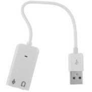 1 Bộ Chuyển Đổi Thẻ Âm Thanh 3d Âm Thanh Cái lốc Kênh Ảo Bên Ngoài Usb 7.1