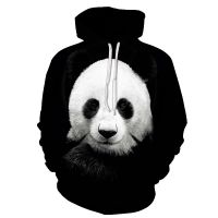 Sudadera con capucha y estampado 3D de Panda para hombre y mujer, ropa informal holgada de manga larga, estilo Harajuku