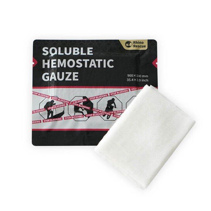 Rhino Rescue Soluble Hemostatic Gauze Portable Disposable Good Quality