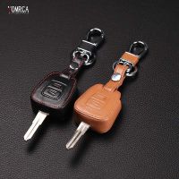 ✜❐☢ High Quality genuine leather car key cover car styling for Vauxhall Opel Astra for Zafira Omega Astra Mk4 2 Buttons