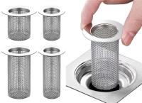 【CC】 Waste Drainer  Cover Floor Drain Anti-clog Filter Mesh Food Hair Stopper Sink Strainer Drains