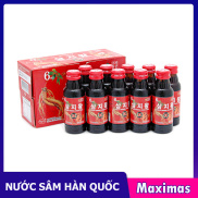 Nước Hồng Sâm Linh Chi KGS Hàn Quốc HỘP 10 CHAI GÓI Nhân sâm Hàn Quốc