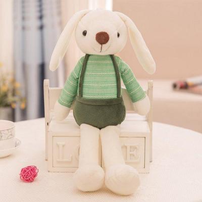 OH  Children Kids Cartoon Sugar Candy Rabbit Plush Doll Cute Rabbit Long Ear Bedroom Soft Stuffed Doll Toys Sugar Grab Doll
