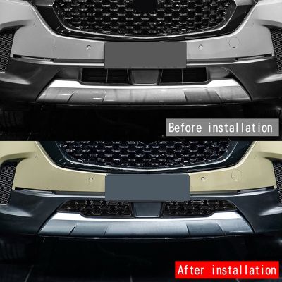 2PCS Front Lower Bumper Grill Grille Moulding Cover Replacement Accessories for Mazda CX-50 2020-2023 Car Front Bottom Middle Net Decoration