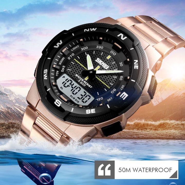 a-decent035-นาฬิกาแฟชั่น-skmeioutdoorwatch-ผู้ชาย50mdigital-engineswim-clock