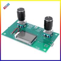 โมดูลเครื่องรับวิทยุ FM DSP PLL พร้อมการควบคุมแบบอนุกรม3-5V สเตอริโอรับบอร์ด PCB ปรับความถี่ในการแสดงผล LCD