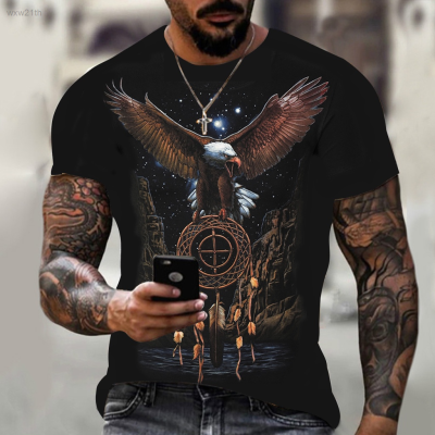 2023 Mens Summer Fashion 3d Organic Printing T-shirt Unisex