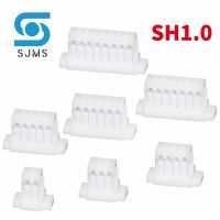 50pcs/LOT JST SH 1.0 female material SH1.0 1mm Pitch Connector 2/3/4/5/6/7/8/9/10P Pin Leads Housing Shell Housing SH-Y