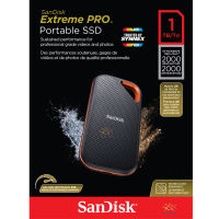 SanDisk Extreme Portable SSD V2 (SDSSDE81) 1TB, 2TB, 4TB  อ่านสูงสุด 2,000 MB/s เขียนสูงสุด 2,000 MB/s รับประกัน Synnex 5 ปี