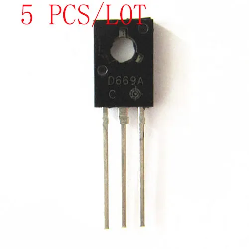 5 Pcs/Lot D669A 2SD669 2SD669A Audio Pair Tube Temperature Compensation
