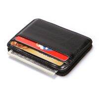 Fashion Men Slim Wallet Male Ultra thin Short Men Magic Wallet Money Cash Card Holder Purse