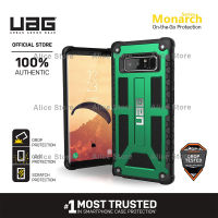 UAG Monarch Series Phone Case for Samsung Galaxy Note 8 with Military Drop Protective Case Cover - Green