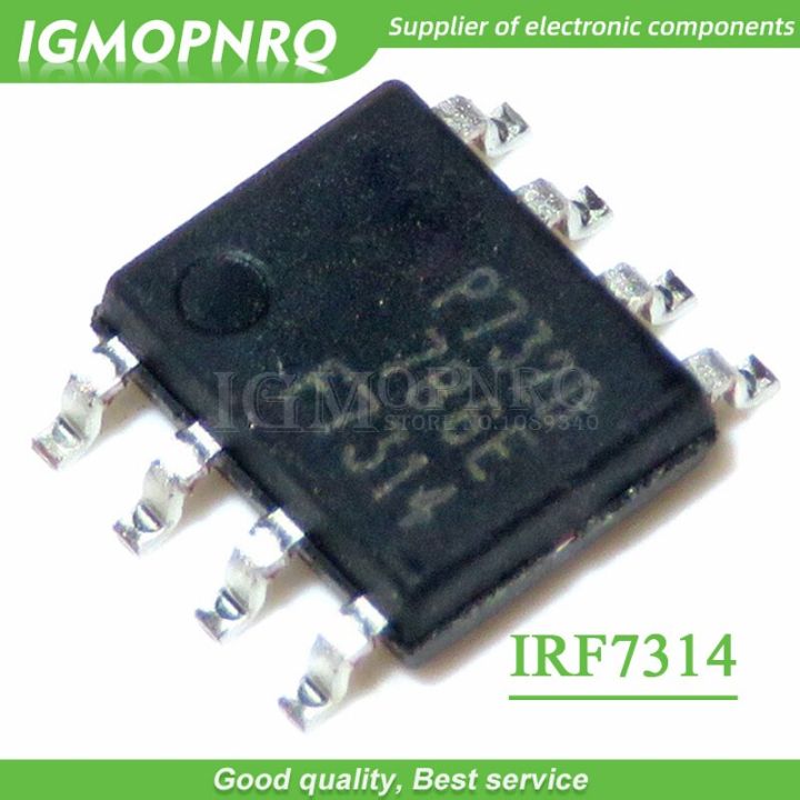 10pcs/lot IRF7314 F7314 SOP 8 P channel MOS transistor chip New Original Free Shipping