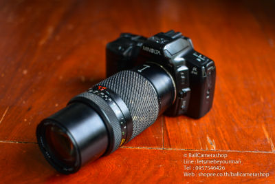 ขายกล้องฟิล์ม Minolta a3xi  Serial 22130954 พร้อมเลนส์ Tokina 100-300mm