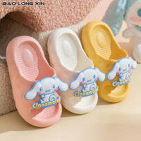 BAOLONGXIN Sanrio EVA รองเท้าแตะสำหรับเด็ก,ในร่มและกลางแจ้งเจ้าหญิงน่ารักรองเท้าใส่ในบ้านลายการ์ตูนบ้านเด็กผู้ชายและเด็กผู้หญิง