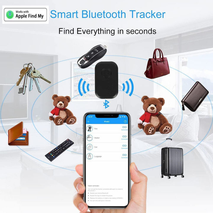 bluetooth-locator-key-finder-เข้ากันได้กับ-find-my-app-portable-smart-itag-tracker-อุปกรณ์ป้องกันการสูญหายสำหรับ-wallet-bag-remote