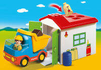 Playmobil 70184 1.2.3 Garbage Truck for Children 1.2.3 รถบรรทุกขยะเด็กน้อย