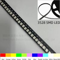 3528 SMD LED Red Yellow Green White Blue Orange Pink Ice Blue 1210 light emitting diode 100pcs/lot Electrical Circuitry Parts