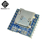 เครื่องเล่น Mp3 By8001-16p U-Disk ใหม่สำหรับบอร์ดโมดูลเสียง Arduino ขนาด3.3V 5V