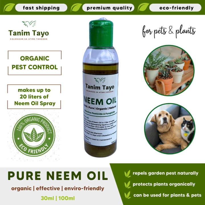 Tanim Tayo NEEM OIL Organic Pesticide for Plants and Pets, Neem Oil