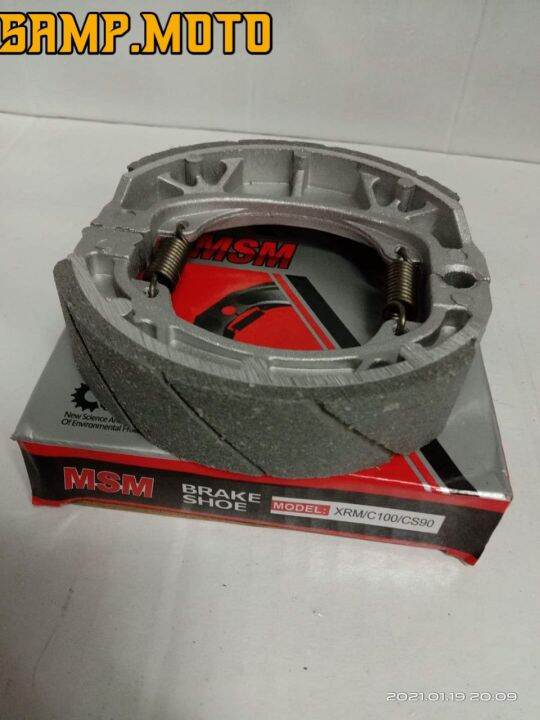 Brake Shoe XRM motorcycle Lazada PH