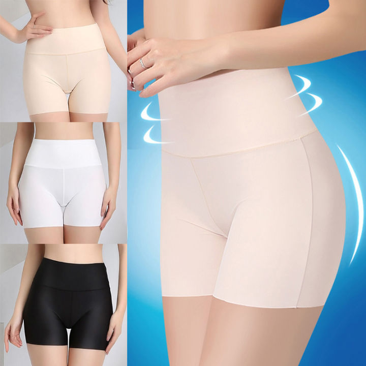 Seamless Boxer Boyshort Women Safety Shorts Panties High Waist