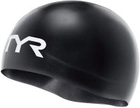 TYR Competitor Racing Silicone Cap Adult Fit หมวกว่ายน้ำ