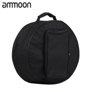 ammoonDrum Bag Case with Shoulder Strap Outside Pockets Musical Instrument