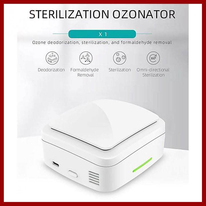ถูกที่สุด!!! Portable Ozone Generator Odor Cleaning Box Smell