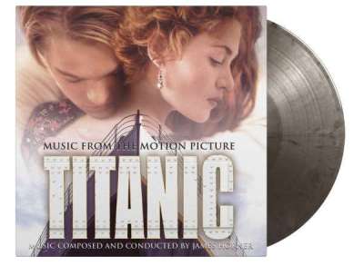 แผ่นเสียง Titanic (Music From The Motion Picture)2 x Vinyl, LP,  Numbered, Special Edition, Silver &amp; Black Marbled มือหนึ่ง